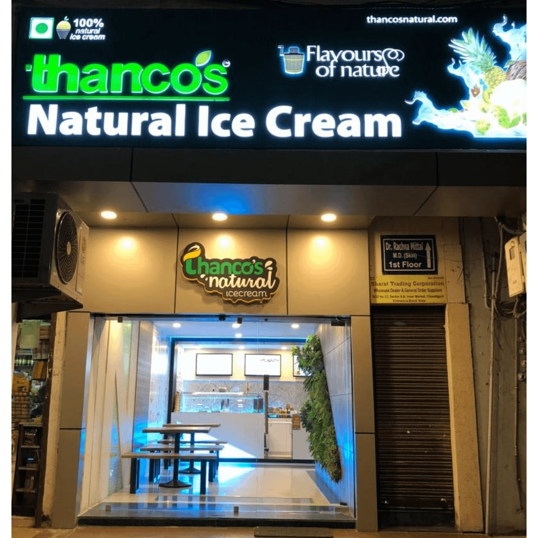 Thancos Natural Ice Cream Franchise Costs Process Area Fees In