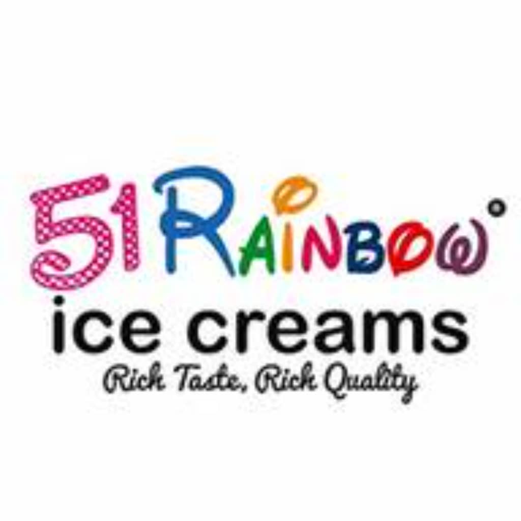 51 rainbow ice cream